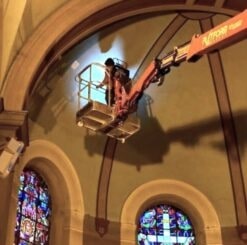 Lire la suite à propos de l’article Sainte-Foy-lès-Lyon – Restauration de l’église Sainte-Foy – Le Progrès – 27/03/2024 