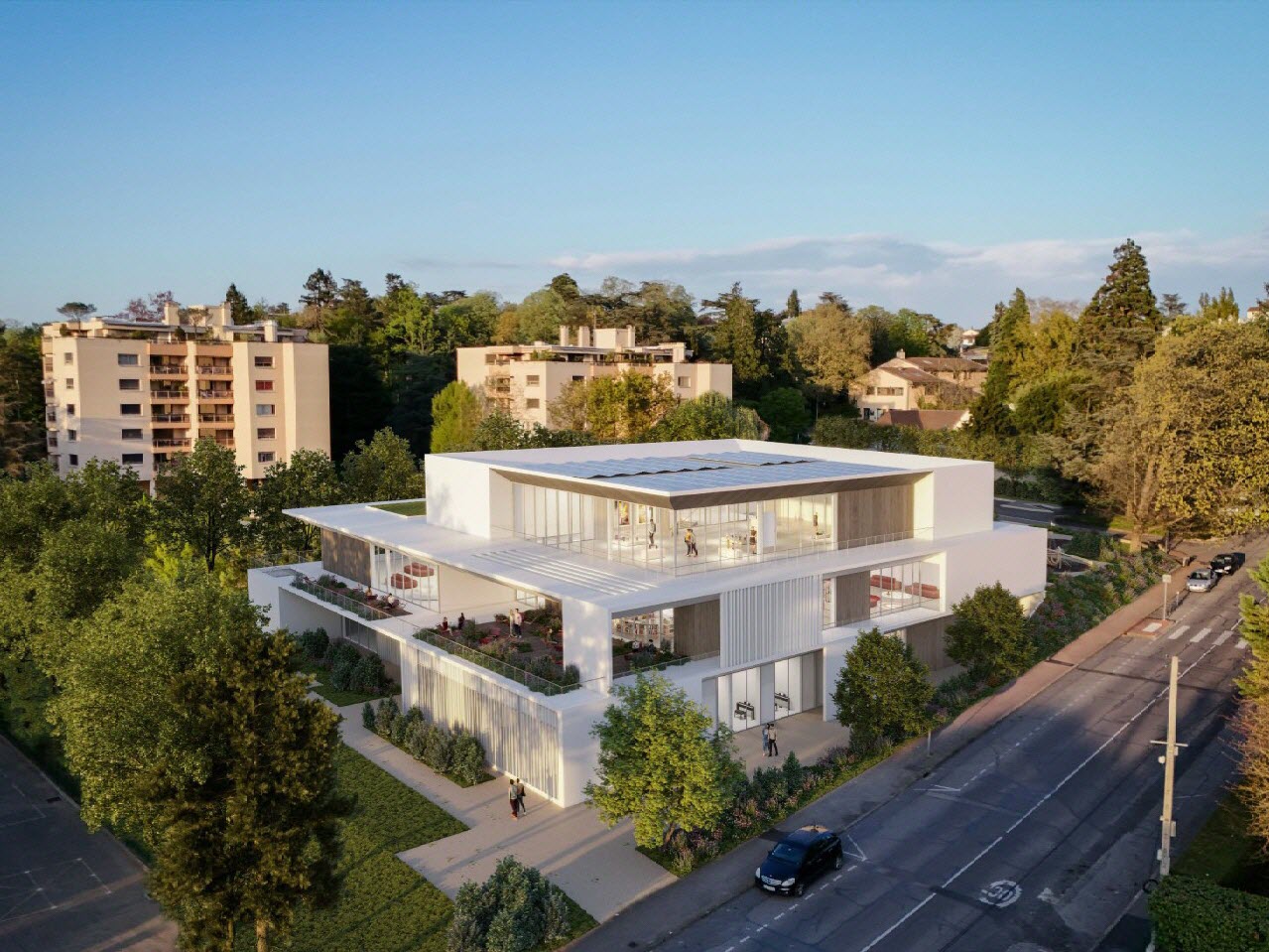 Lire la suite à propos de l’article Sainte-Foy-lès-Lyon – Le futur pôle culturel – Le Progrès – 27 octobre 2025