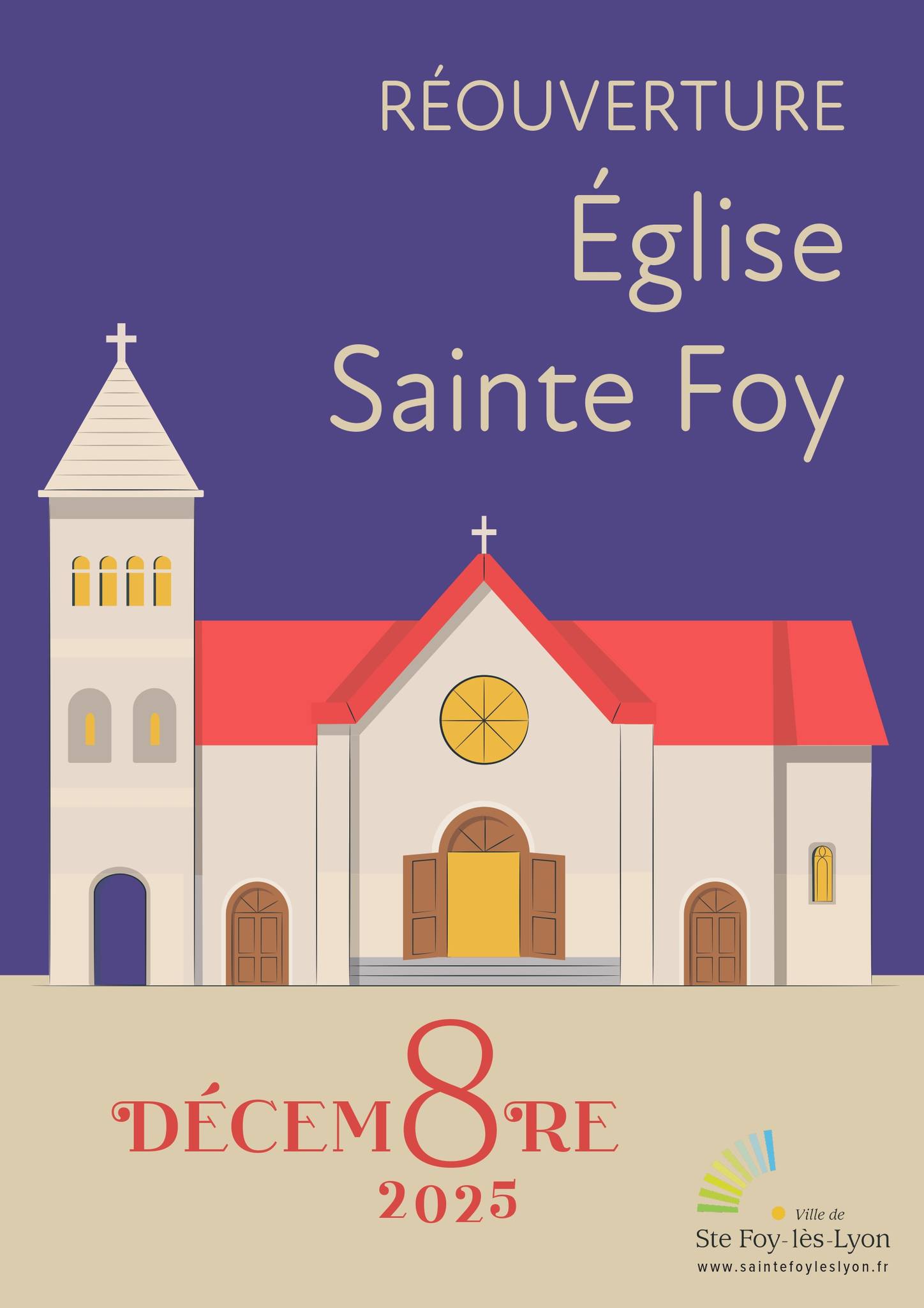 Lire la suite à propos de l’article Sainte-Foy-lès-Lyon – La réouverture, le 6 décembre 2025, de l’église Sainte-Foy – Le Progrès – 11 décembre 2025