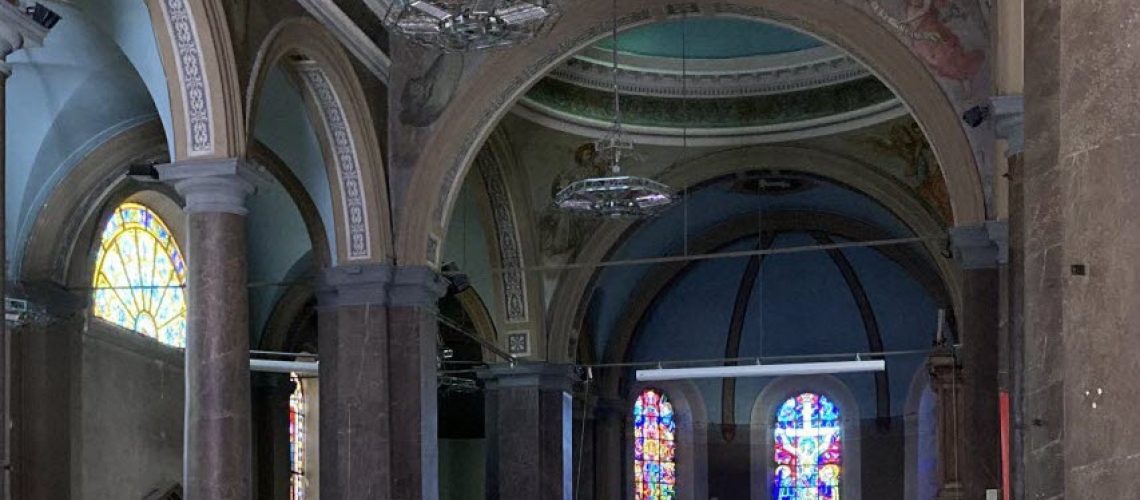 Eglise Ste Foy - Intérieur (2019)